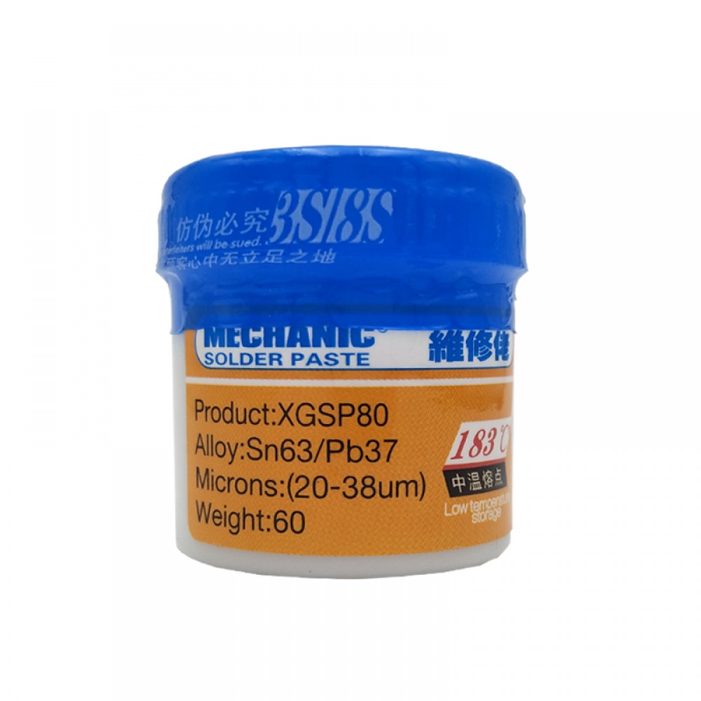 Mechanic XGSP80 183° Sıvı Lehim 60Gr