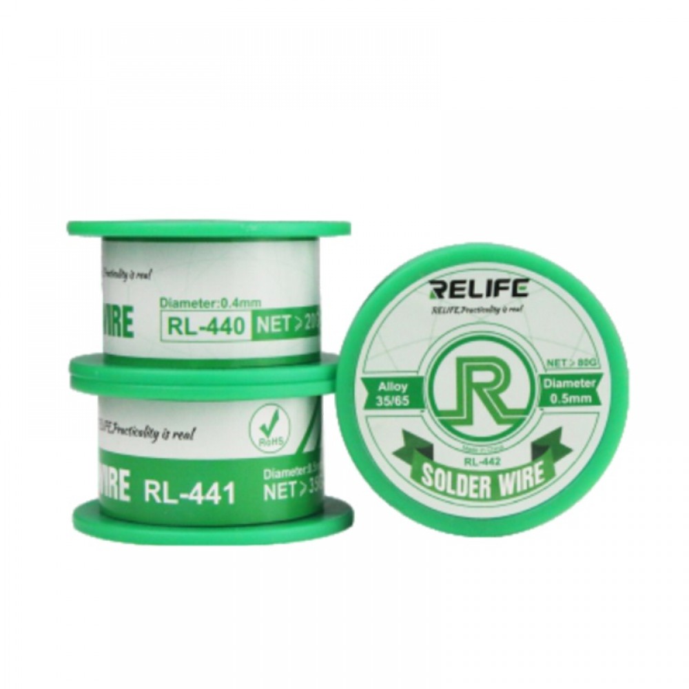 Relife RL-440 0.5mm Lehim Teli 20Gr